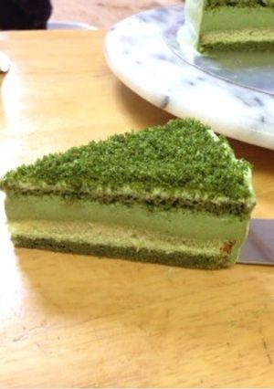 抹茶のムースケーキ-レシピのメイン写真