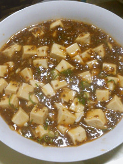 ソバ茶がらの麻婆豆腐-レシピのメイン写真