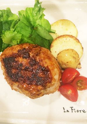 ふわっと☆お麩ハンバーグ-レシピのメイン写真
