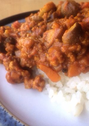 なすとひき肉のトマトキーマカレー-レシピのメイン写真