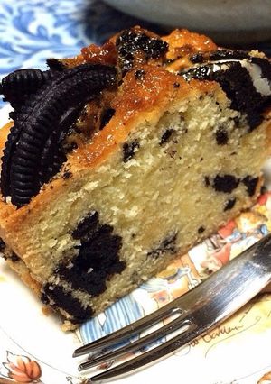 オレオ&マシュマロパウンドケーキ-レシピのメイン写真