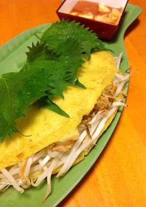 ベトナム料理の定番！バインセオ-レシピのメイン写真