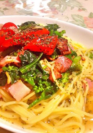 パプリカが甘い!彩り野菜のバジリコ-レシピのメイン写真