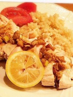 放置するだけムネ肉でしっとり蒸し鶏-レシピのメイン写真