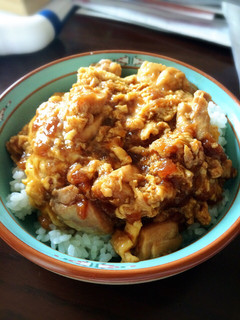 とろふわ〜!揚げ玉親子丼-レシピのメイン写真