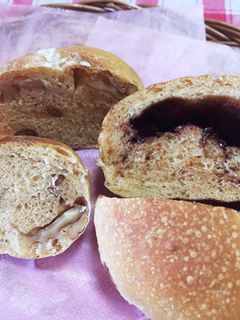 チョコパンとクルミパン-レシピのメイン写真