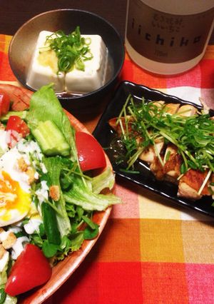 胸肉と豆苗のポン酢-レシピのメイン写真