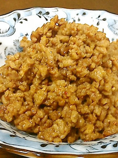 坦々肉味噌-レシピのメイン写真