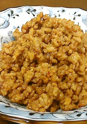 坦々肉味噌-レシピのメイン写真