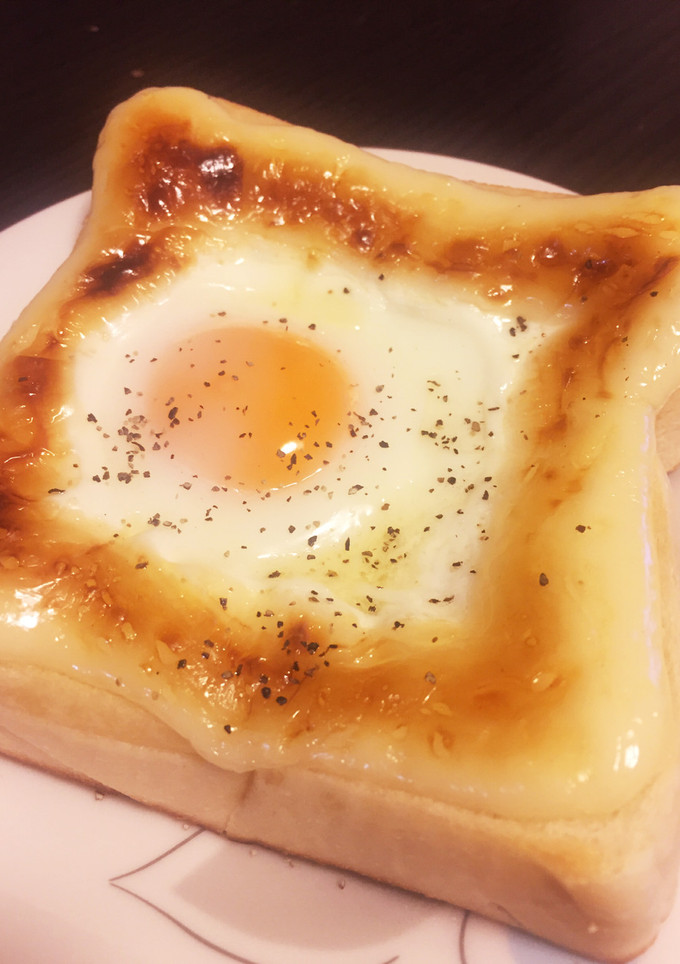マヨたま簡単トースト！-レシピのメイン写真