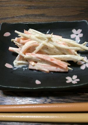 腎臓にやさしい:ごぼうサラダ-レシピのメイン写真