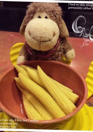♧簡単＊レンジdeヤングコーン-レシピのメイン写真