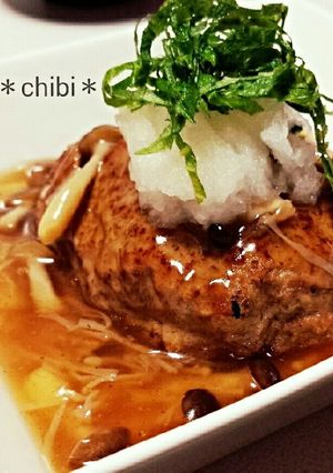 失敗知らず＊定番和風ﾊﾝﾊﾞｰｸﾞ＊-レシピのメイン写真