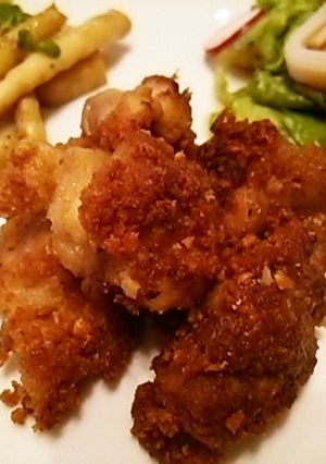 鍋で簡単揚げ焼き♡クリスピーな竜田揚げ-レシピのメイン写真