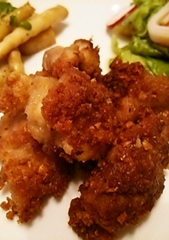 鍋で簡単揚げ焼き♡クリスピーな竜田揚げ-レシピのメイン写真