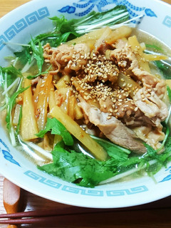 スタミナ☆豚肉と山芋ラーメン-レシピのメイン写真