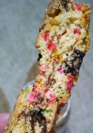 ●無駄にカラフルなビスコッティ●-レシピのメイン写真