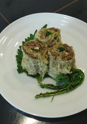 お蕎麦のとろろ昆布巻き-レシピのメイン写真