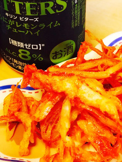 お酒すすむ!うま辛さきイカ♩-レシピのメイン写真