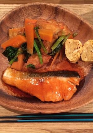 超簡単♡ご飯が進む鮭の和風ムニエル-レシピのメイン写真