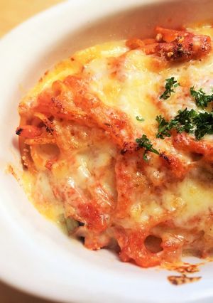 濃いめナポリタンのチーズ焼き-レシピのメイン写真