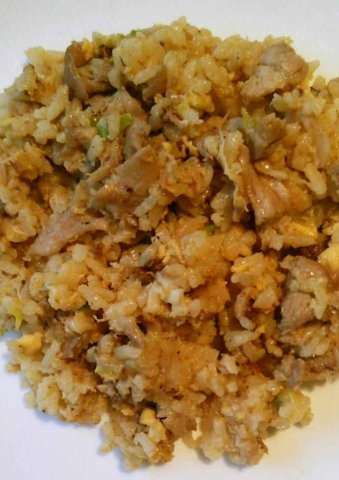 豚こまと卵の炒め混ぜご飯-レシピのメイン写真