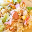 ランチにも♪醤油麹で作るレタスチャーハン