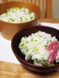 ごはんもの:山菜・こしあぶらの混ぜごはん-レシピのメイン写真
