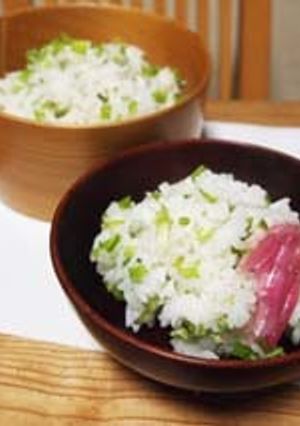 ごはんもの:山菜・こしあぶらの混ぜごはん-レシピのメイン写真