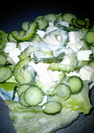 豆腐のゴーヤーサラダ-レシピのメイン写真