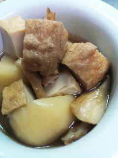 じゃがいもとちくわと厚揚げの煮物-レシピのメイン写真