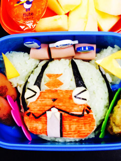 妖怪ウォッチ☆スイカニャン☆キャラ弁-レシピのメイン写真