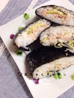 おにぎらず〜新玉ねぎとツナマヨ-レシピのメイン写真