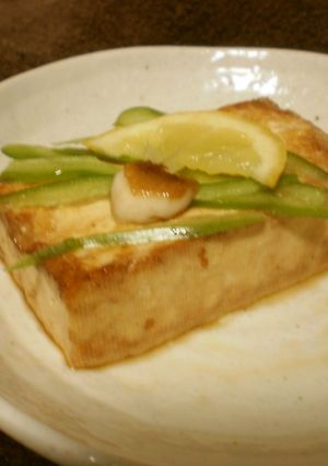 居酒屋豆腐にんにくステーキ-レシピのメイン写真