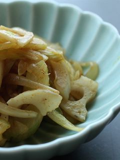 セロリとレンコンのカレーきんぴら-レシピのメイン写真