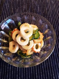 竹輪ときゅうりの和え物-レシピのメイン写真
