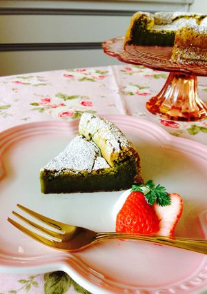 濃厚なのに軽い☆お抹茶のガトーショコラ-レシピのメイン写真