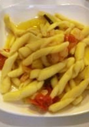 エビとズッキーニ・トマトの地中海パスタ-レシピのメイン写真