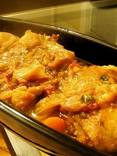 チキンの赤ワイン煮込み-レシピのメイン写真