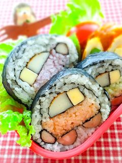 飾り巻き寿し☆くるま-レシピのメイン写真