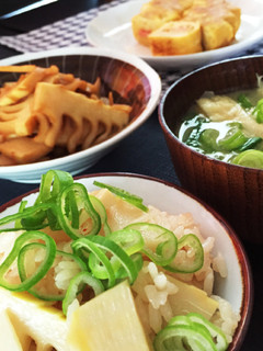 お鍋で炊くたけのこご飯-レシピのメイン写真