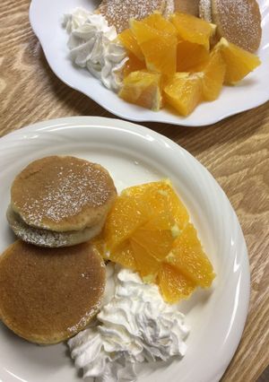 パンケーキ(オレンジ)-レシピのメイン写真