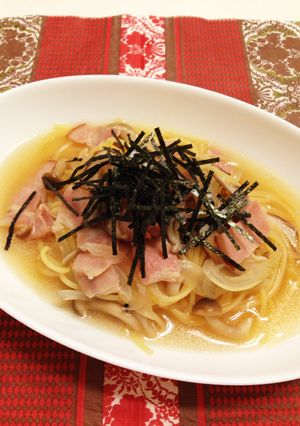 和風な☆コンソメ・スープパスタ-レシピのメイン写真