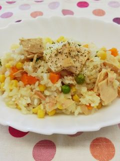 簡単☆ツナマヨピラフ-レシピのメイン写真