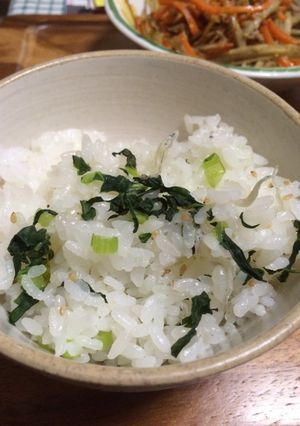 鉄分カルシウム補給！簡単妊婦混ぜごはん-レシピのメイン写真