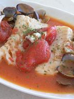 簡単☆あさりと白身魚のトマト煮-レシピのメイン写真