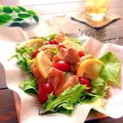 รูปของ ✿サッパリうま塩♡鶏もも肉のマリネ✿