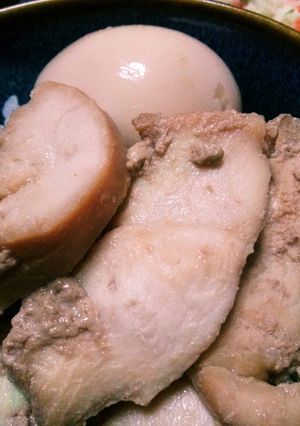 経済的☆簡単!鳥むね肉のチャーシュー☆-レシピのメイン写真