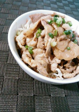 簡単!!☆甘辛豚丼☆-レシピのメイン写真