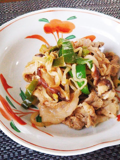 豚肉と野菜の甘味噌炒め-レシピのメイン写真